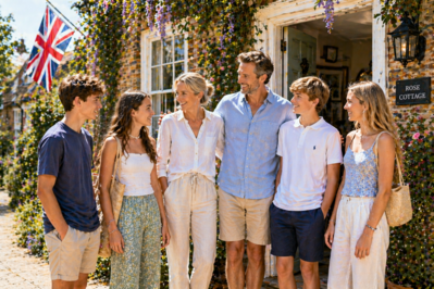 Immersion en famille anglaise — progresser rapidement