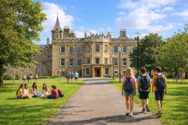 Séjour linguistique St Andrew’s College à Newbattle Abbey à Edimbourg 11-18 ans
