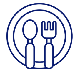 Dîner en famille ou avec d'autres familles internationales