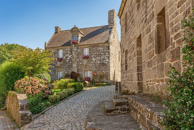 le village de Locronan en Bretagne
